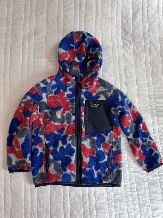 L.L. Bean Other - LL Bean Retro Mountain Classic Fleece Hooded Jacket